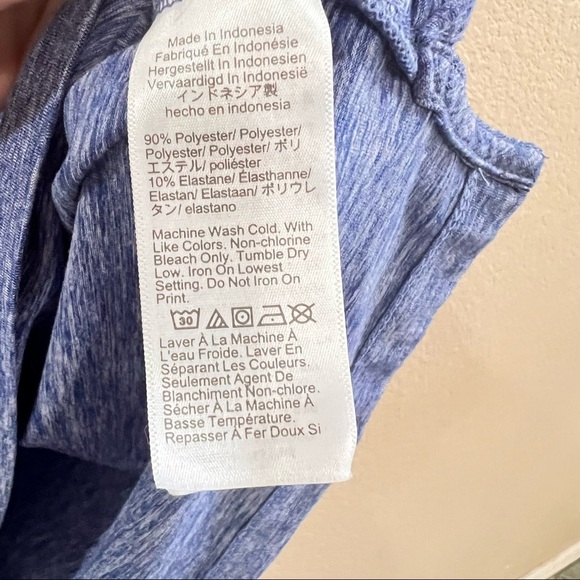 J Crew Shirt Adult SZ XL Preppy Collared Performance Casual Golf Polo Blue Mens - Picture 3 of 9